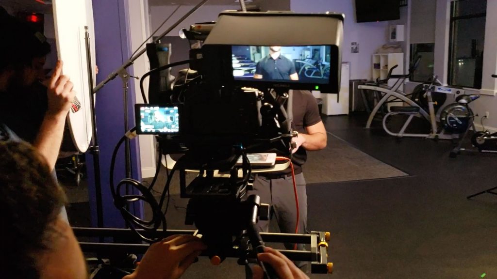 filming behind the scenes camera