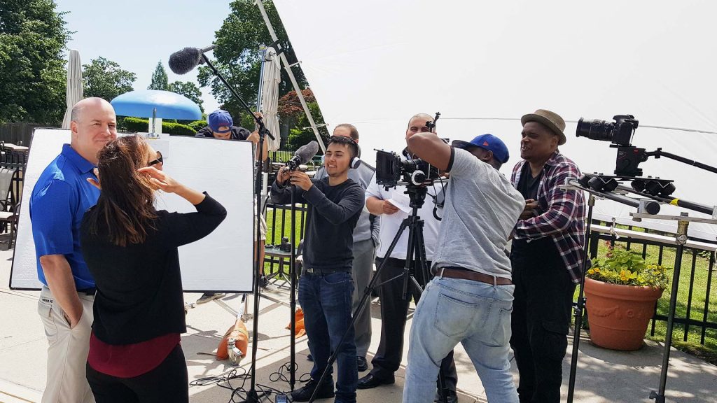 recruiting video filming example